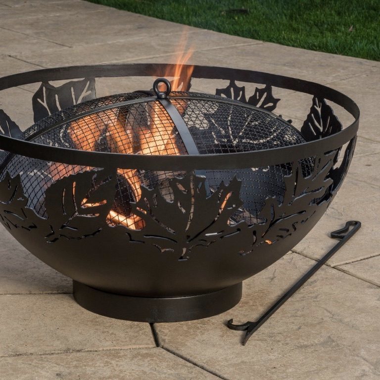 Muskoka Firebowl; 36" Autumn Leaves - Image 3