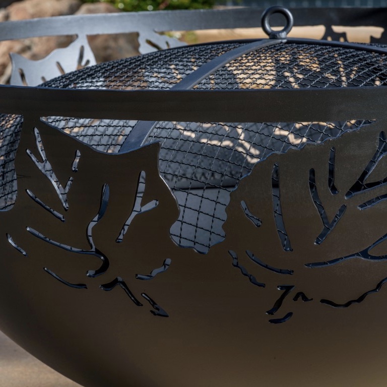 Muskoka Firebowl; 36" Autumn Leaves - Image 2