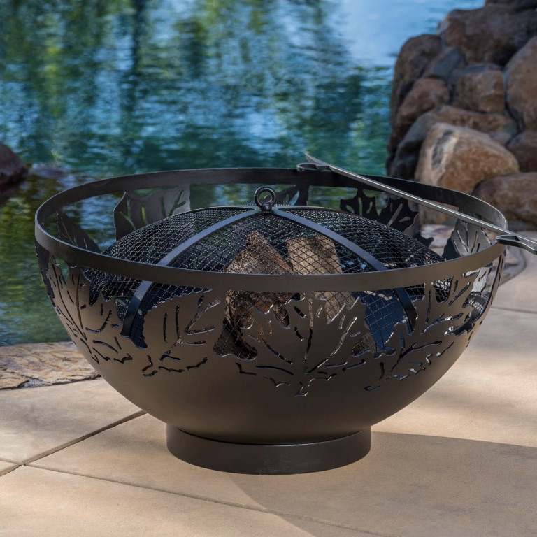 Muskoka Firebowl; 36" Autumn Leaves