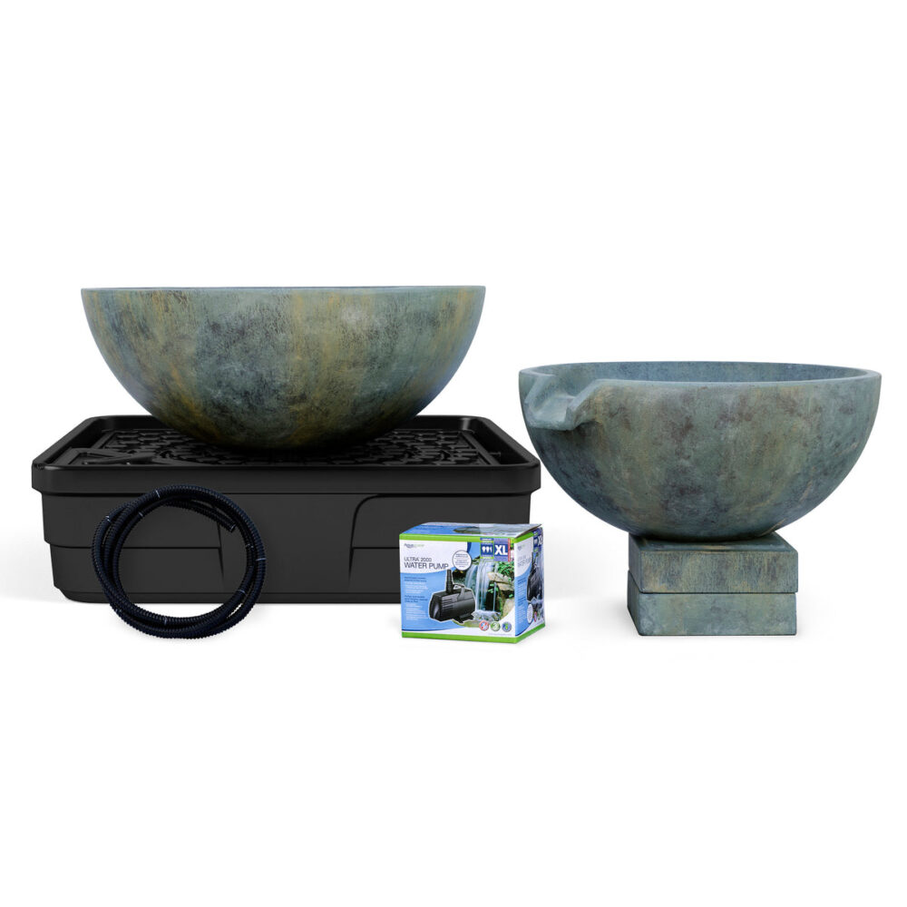 Aquascape Spillway Bowl and Basin Landscape Fountain Kit - Image 2