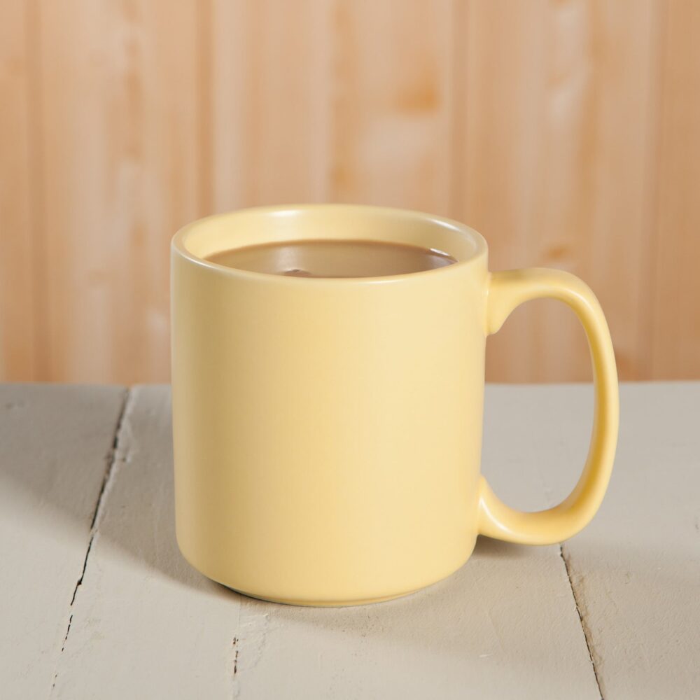 Mug 14oz; Matte Yellow - Image 2