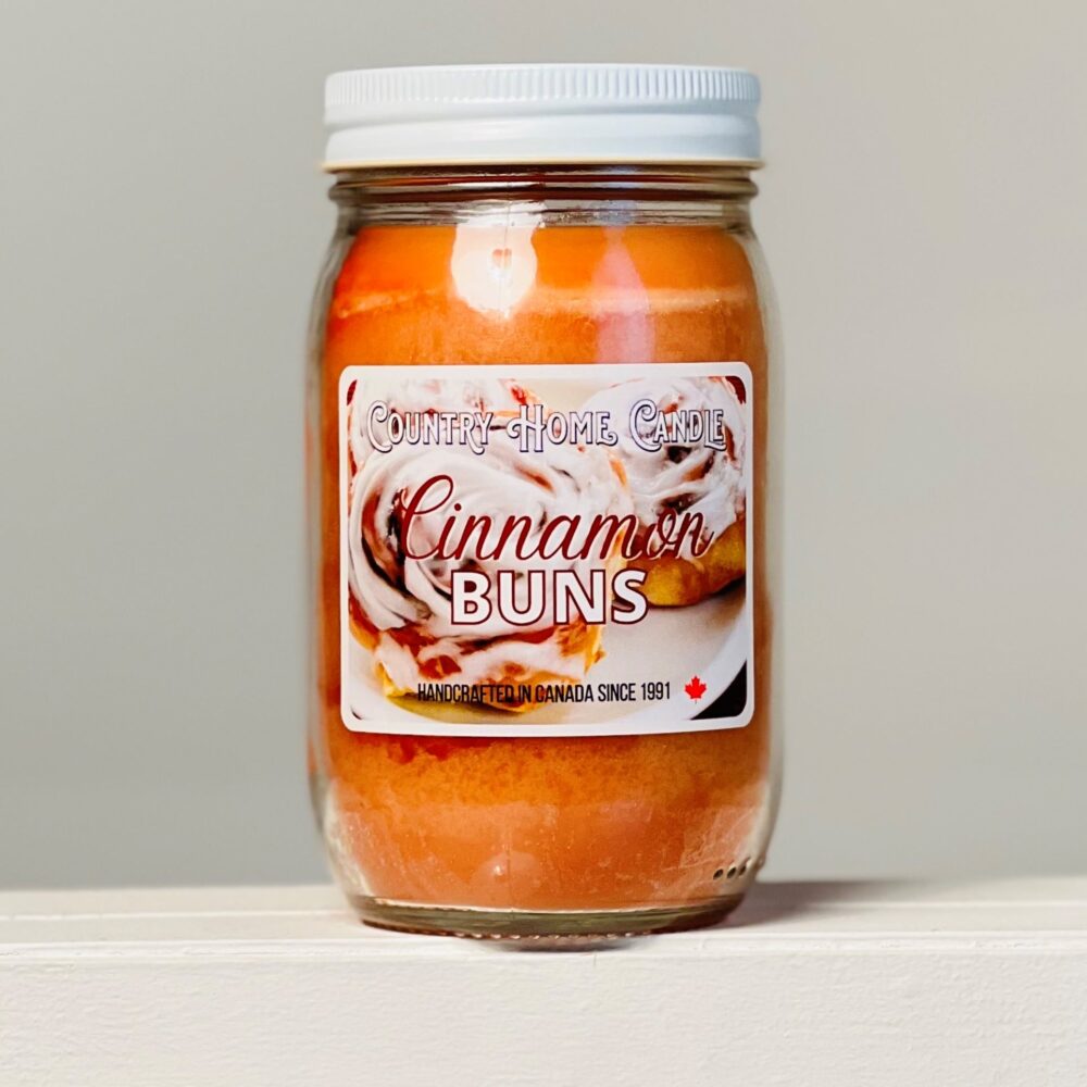 Country Home Candle - Cinnamon Buns - Image 2
