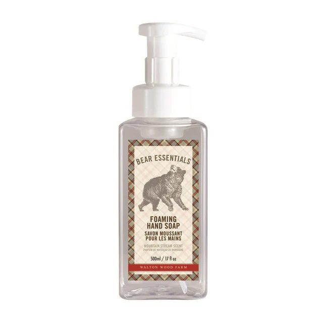 Foaming Hand Soap - Bear Essentials; Mountain Stream